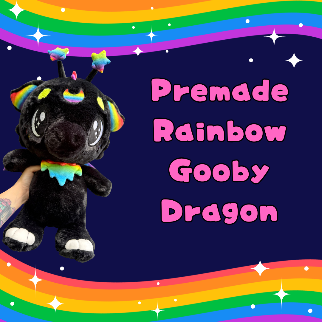 Rainbow Gooby Plush