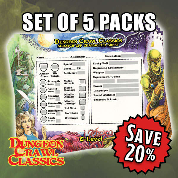 5 Packs of DCC Zero-Level Scratch-off Sheets