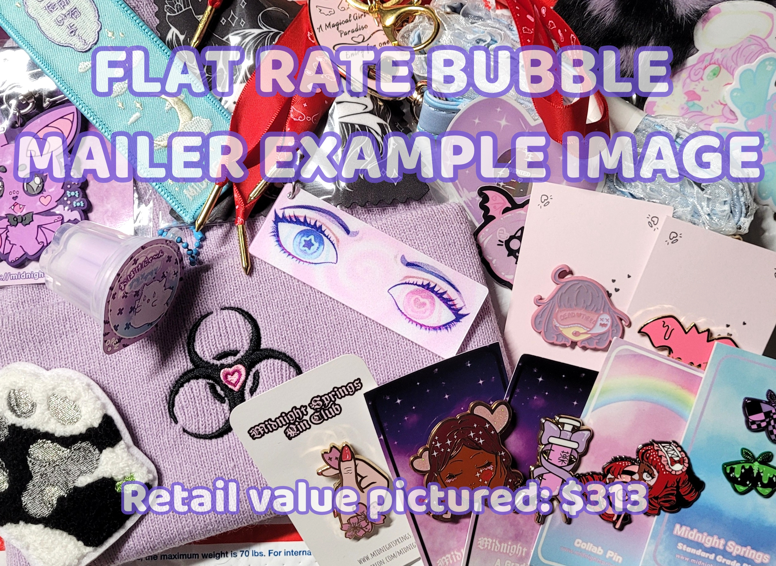 Flat Rate Bubble Priority Mail LUCKY BAG (US ONLY)