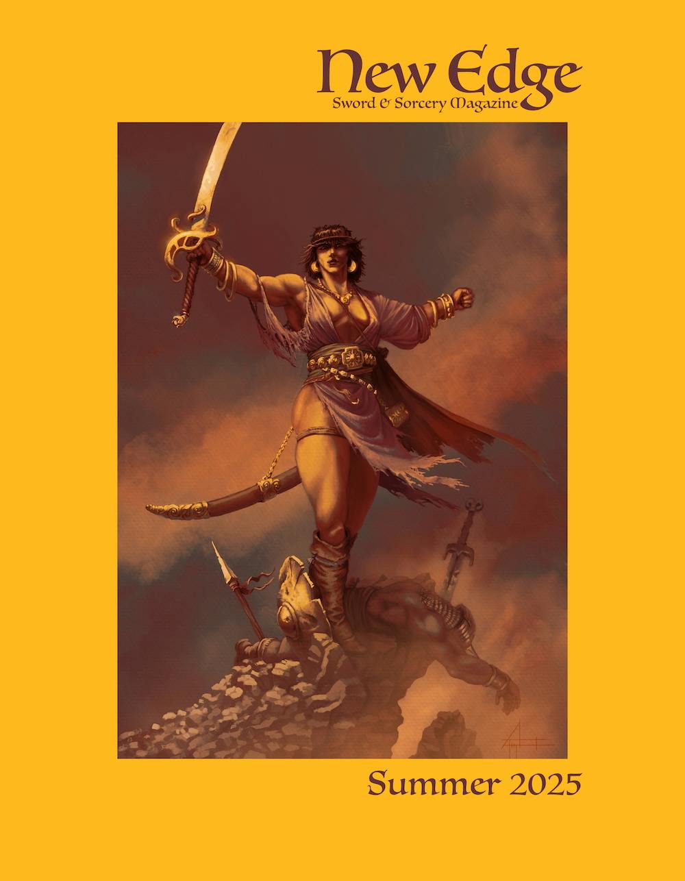 New Edge Sword & Sorcery Issue #5 (Hardcover, LIMITED EDITION)