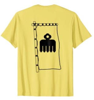 Imagawa samurai clan mon/sashimono t-shirt