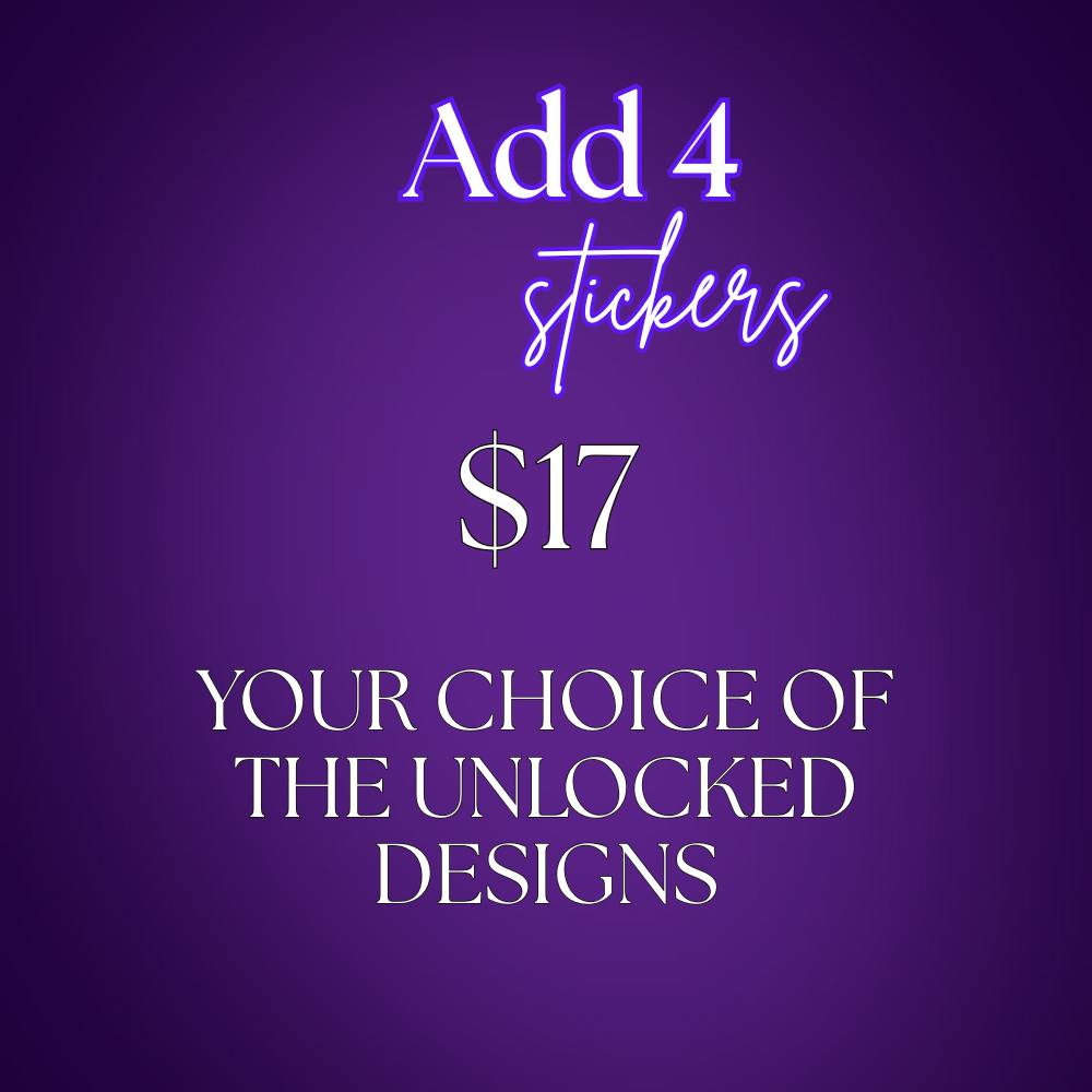 Add 4 Stickers