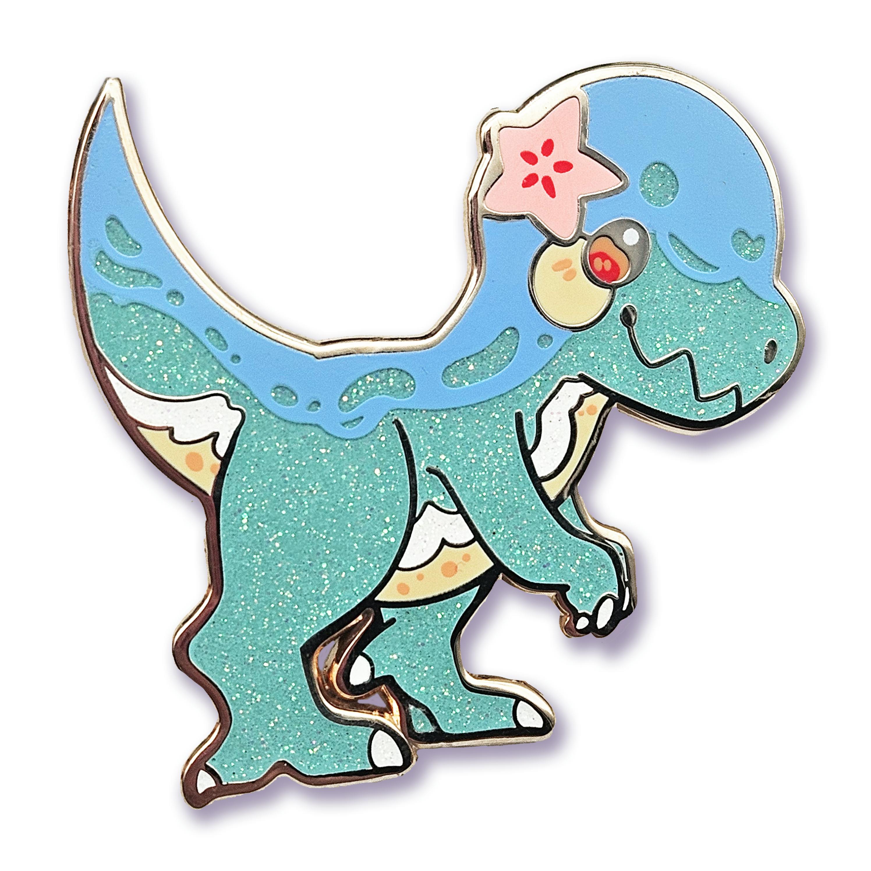 Sea-Rex Enamel Pin
