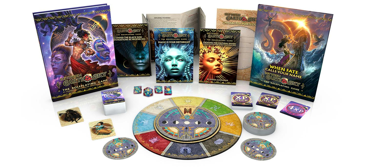 An image showing the mockups of all of the components initially being offered.