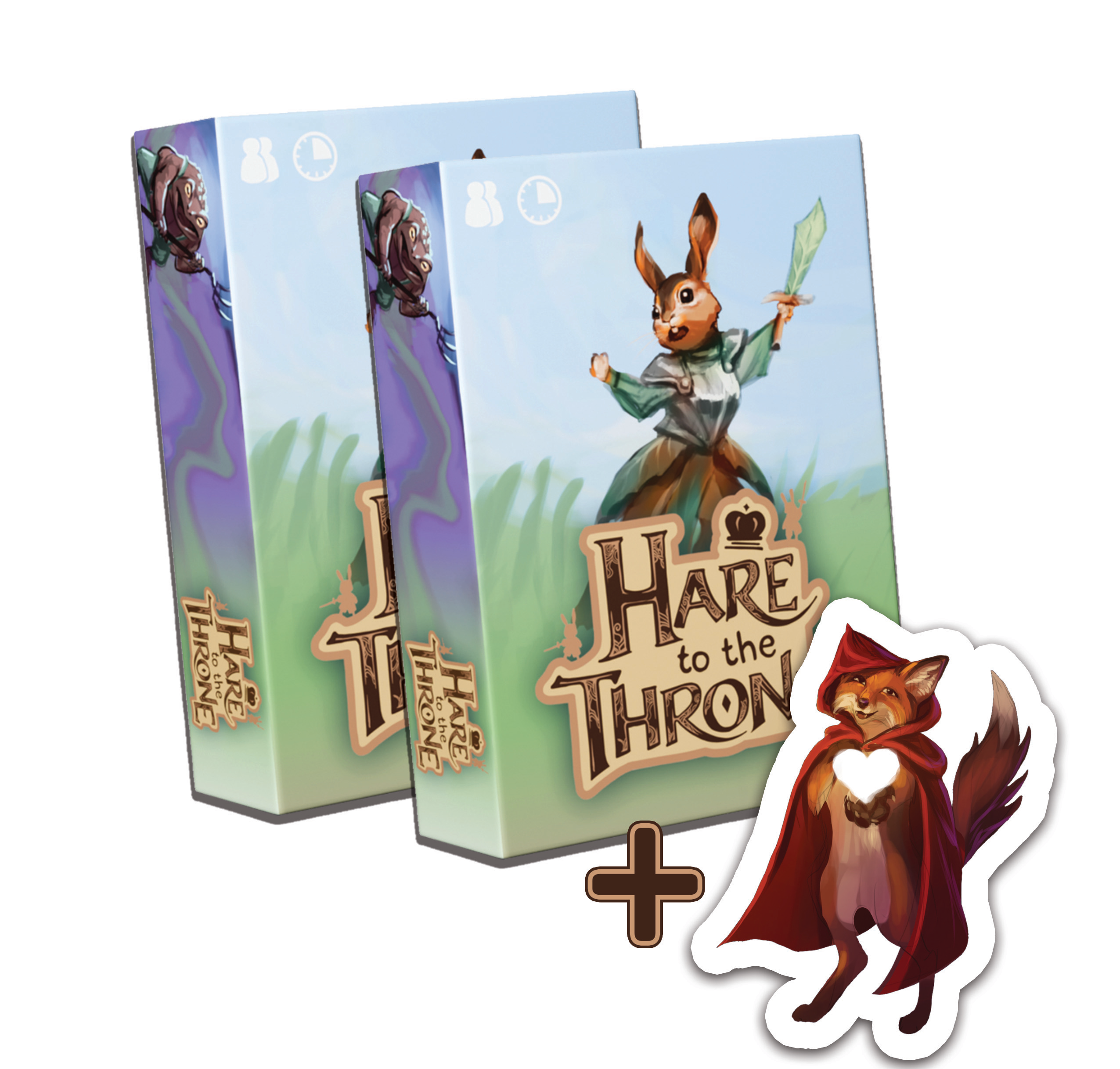 2x Hare to the Throne game sets