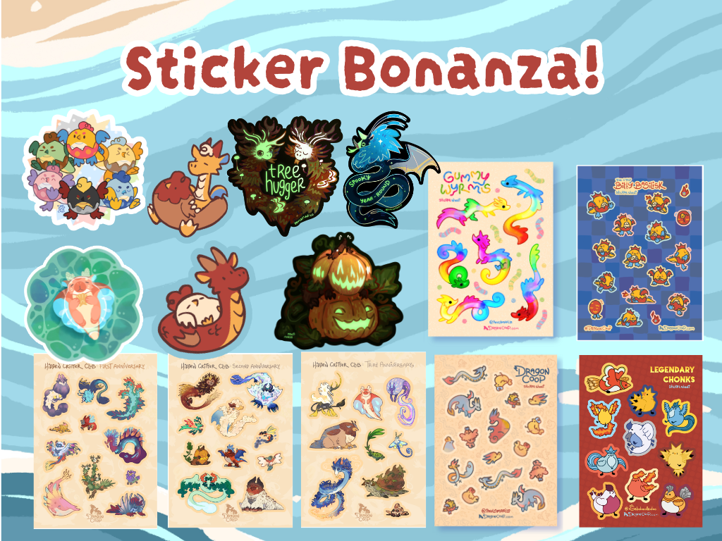 Sticker Bonanza!