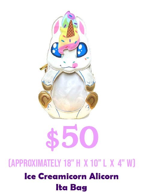 Ice Creamicorn Alicorn Ita Bag