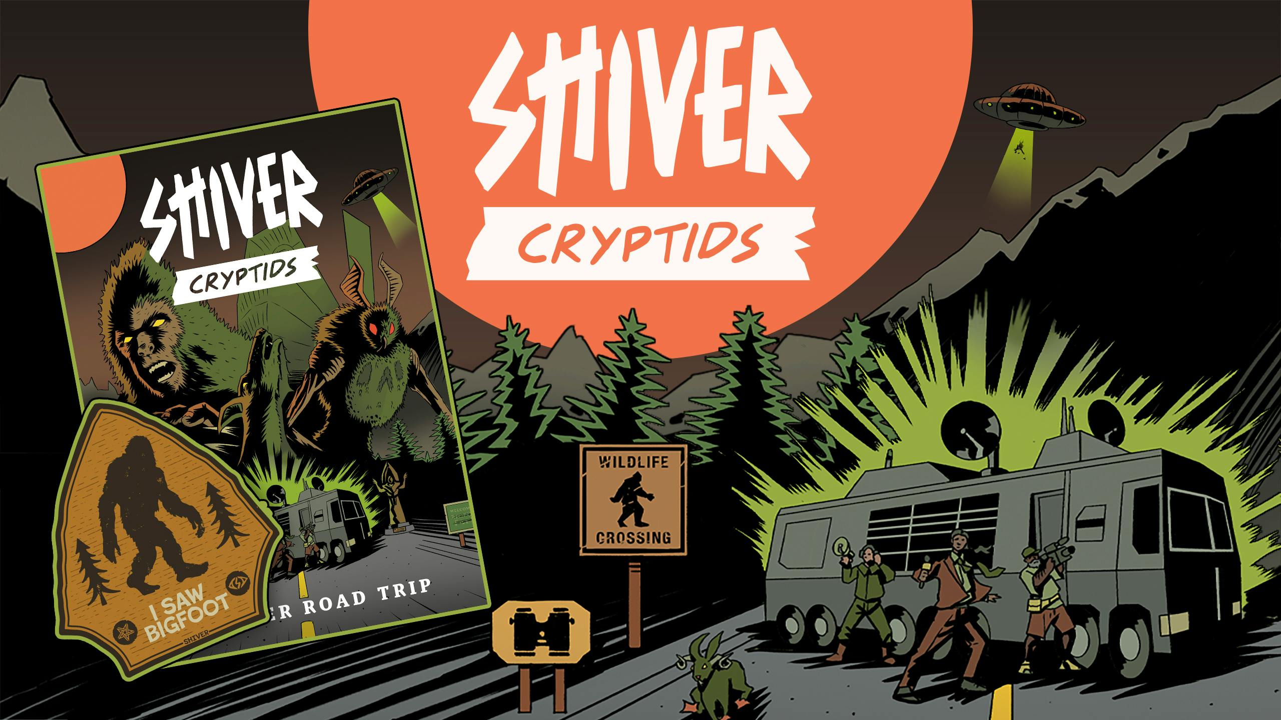 SHIVER Cryptids: A Mystery Monster Hunter's TTRPG