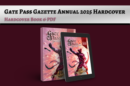 Gate Pass Gazette Annual 2025 Hardcover