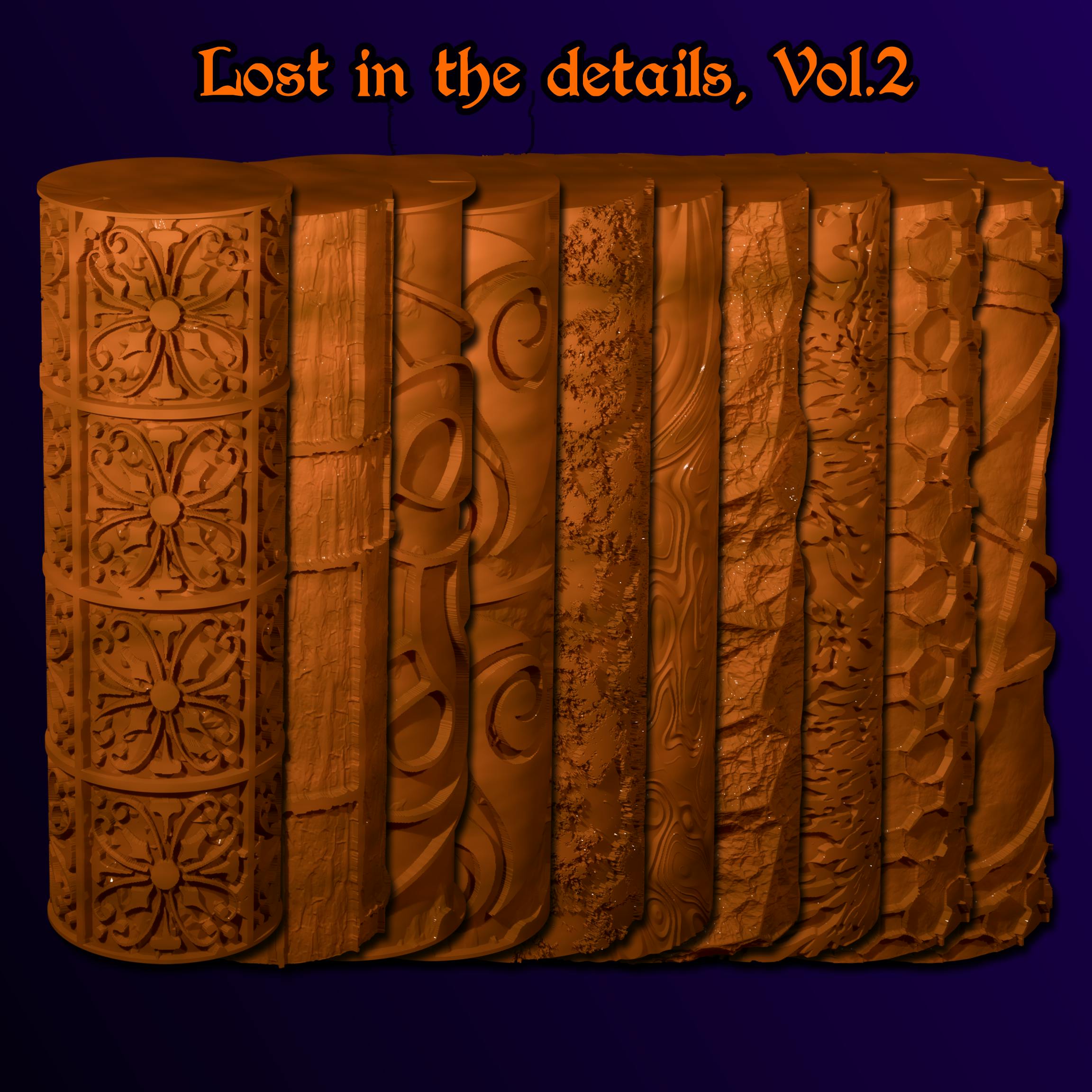 LITD2 Texture Rollers STL - Commercial License