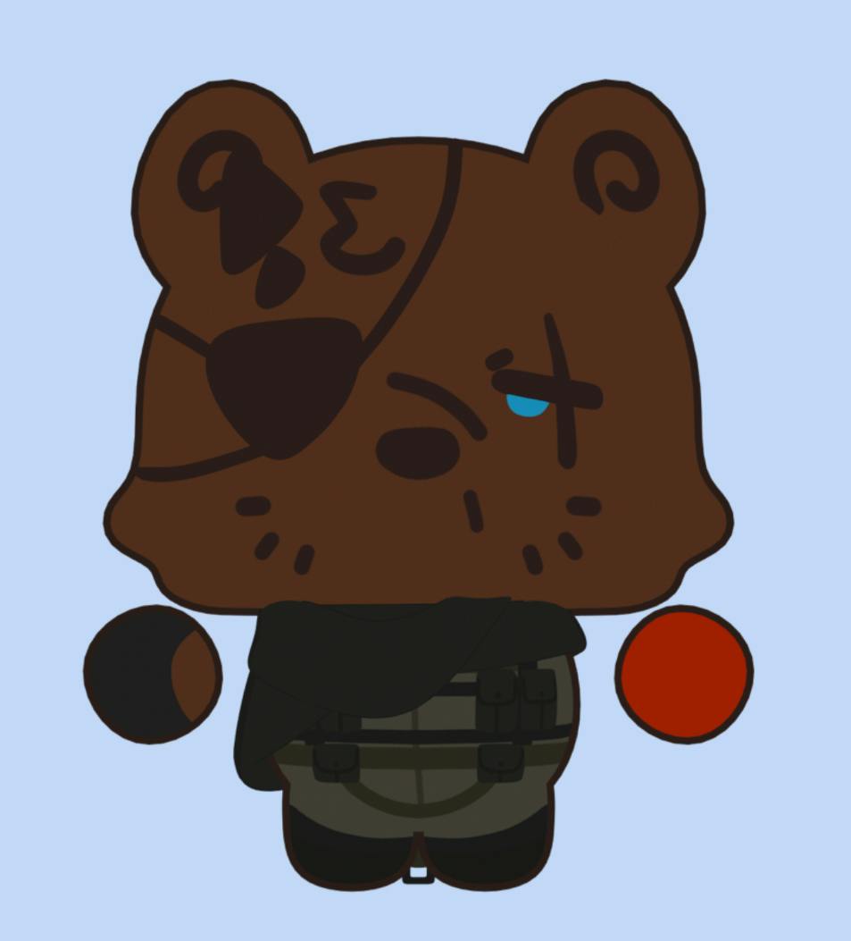 Venom Snake Bear Plush