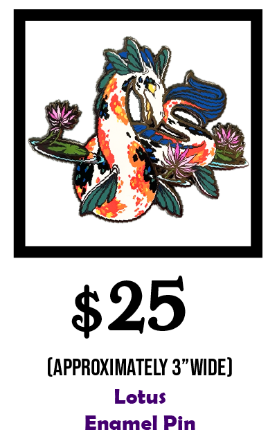 Lotus Enamel Pin
