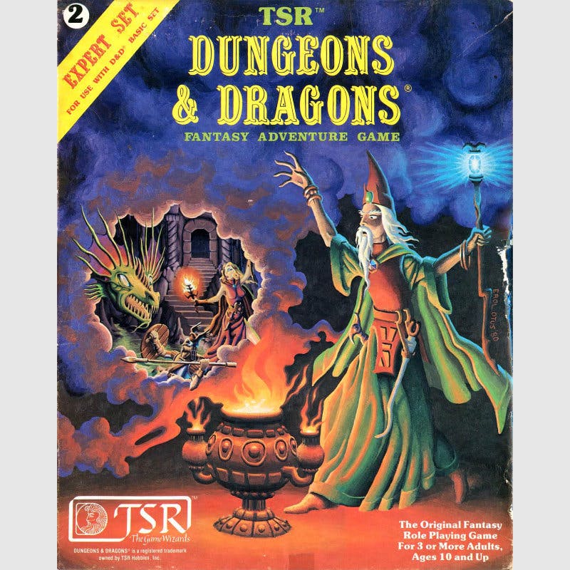 Dungeons & Dragons Expert Set (February 1981)