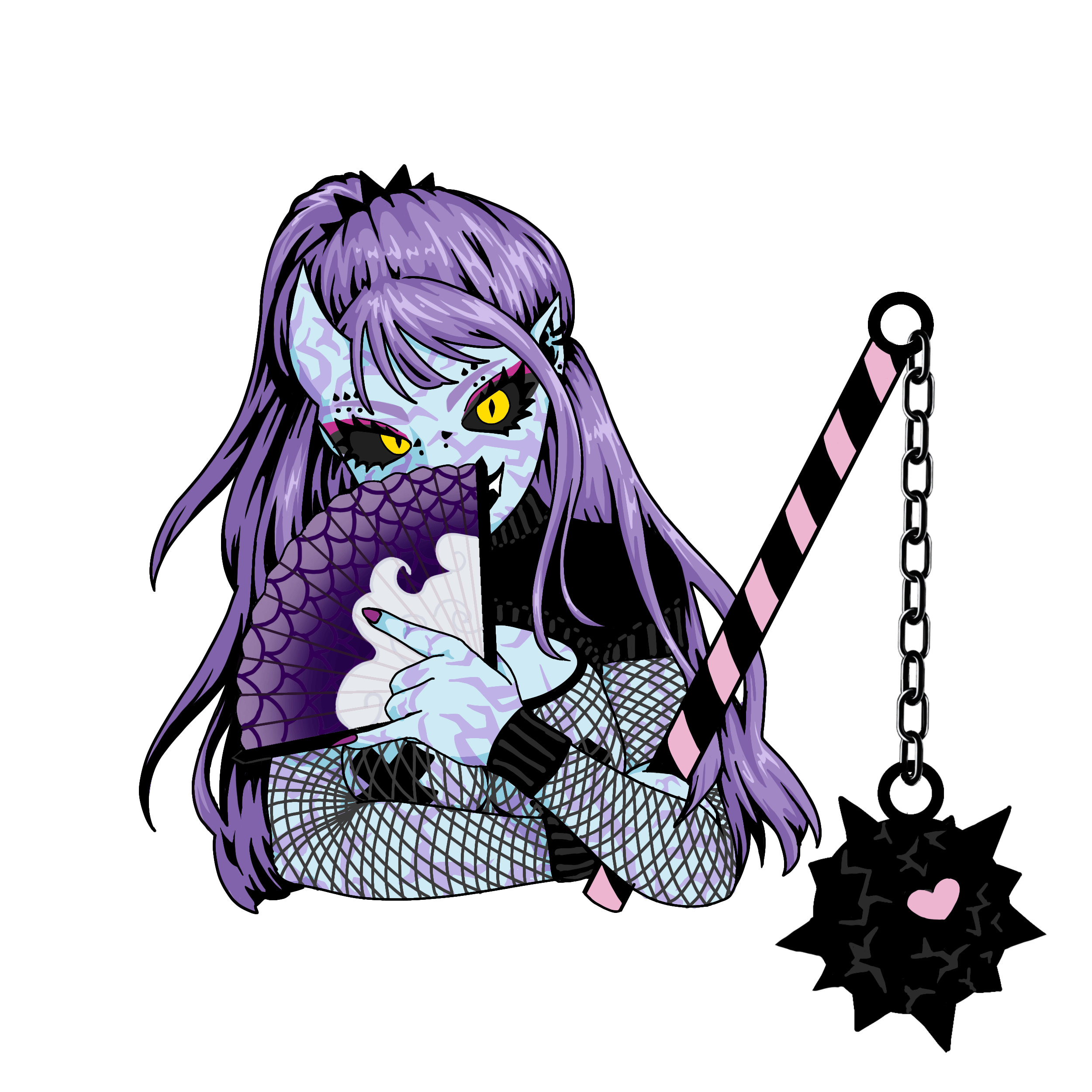 Monster Girl Riot 2: Full-Size Enamel Pin Collection Project Update ...