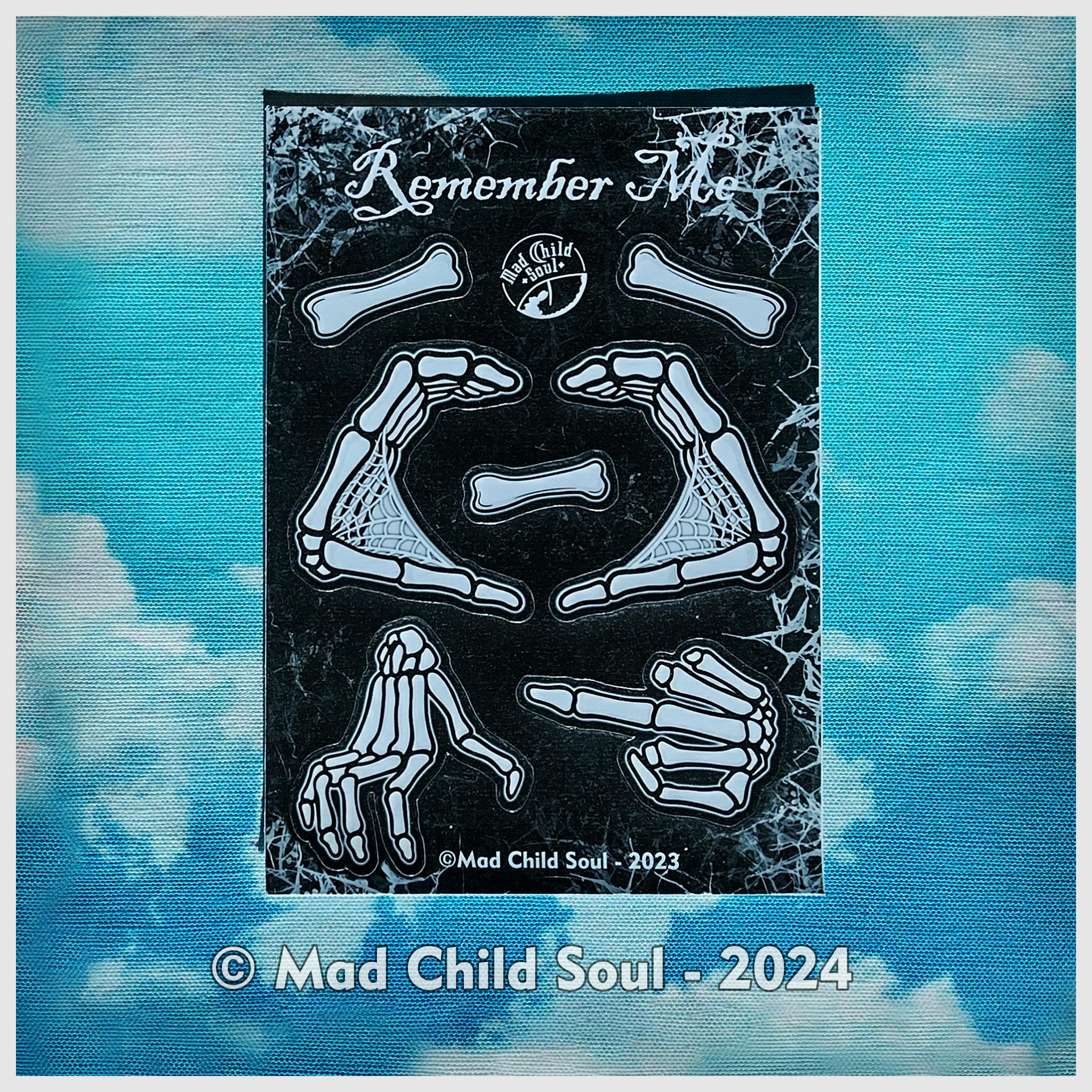 1x Sticker Sheet "Remember Me"
