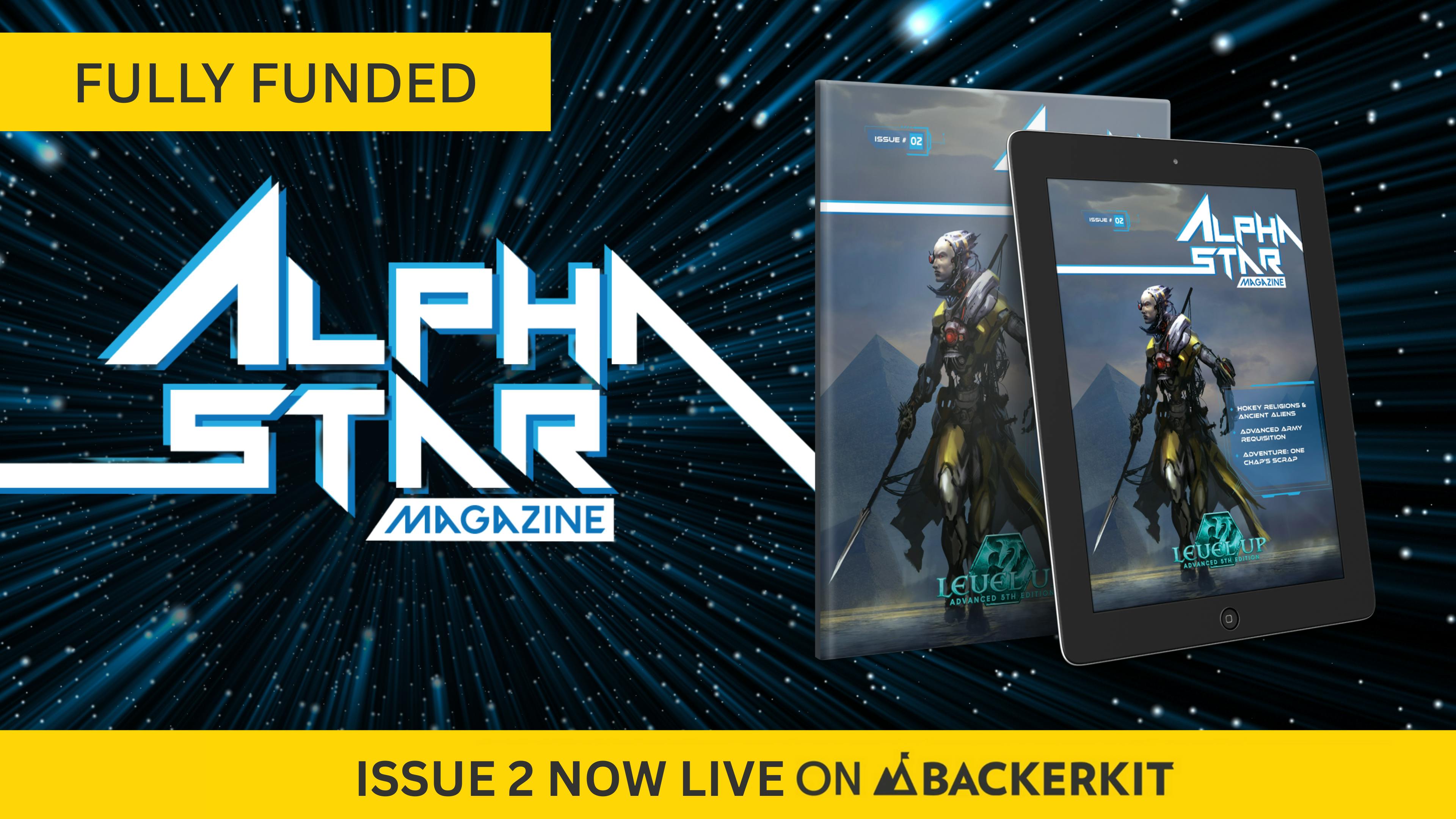 Alpha Star Magazine Issue 2: Sci-Fi Resources for D&D & A5E