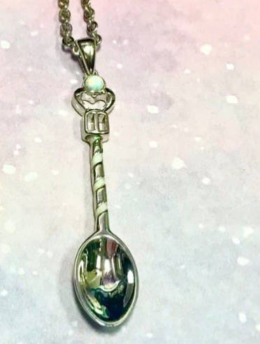 Silver Spoonie necklace