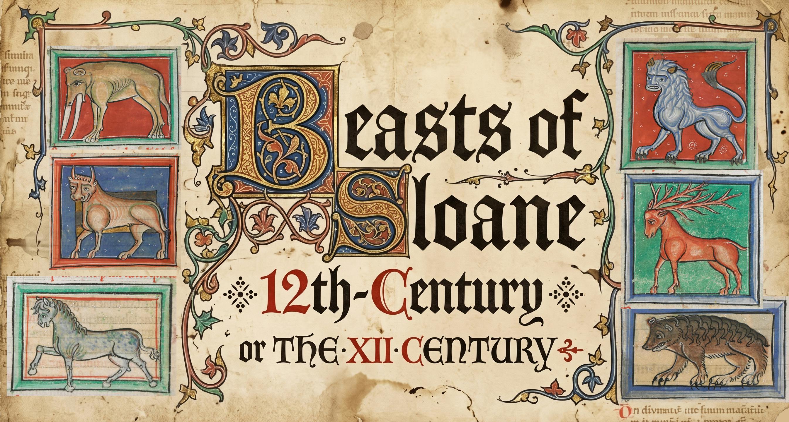 Beasts of Sloane: 12th-Century Artisan Enamel Pins & Jewelry