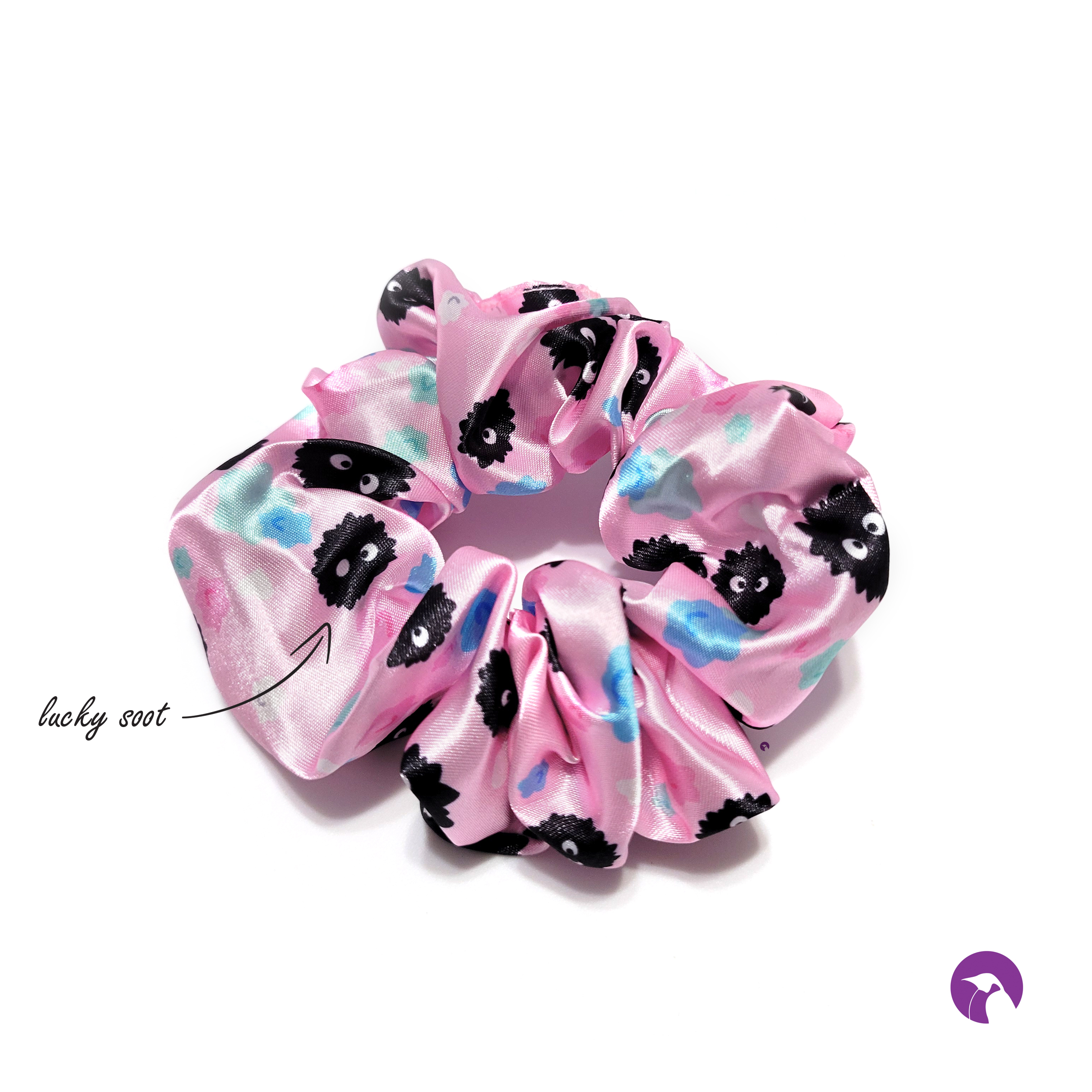 Scrunchie - Soot Sweet - Pink LUCKY