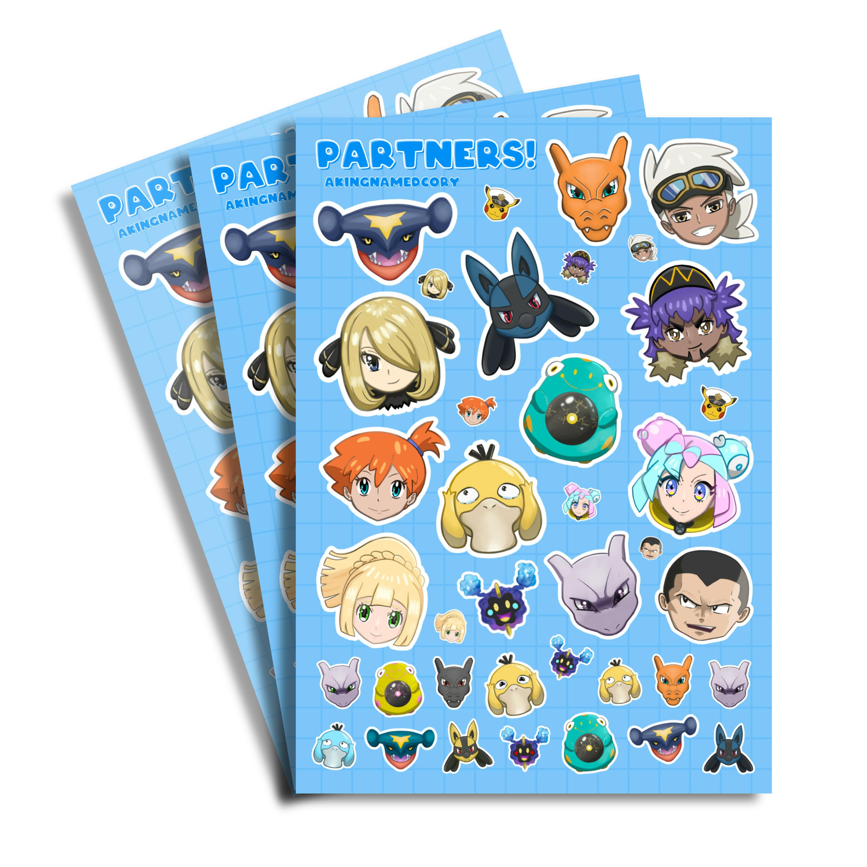 A5 Partners Sticker Sheet