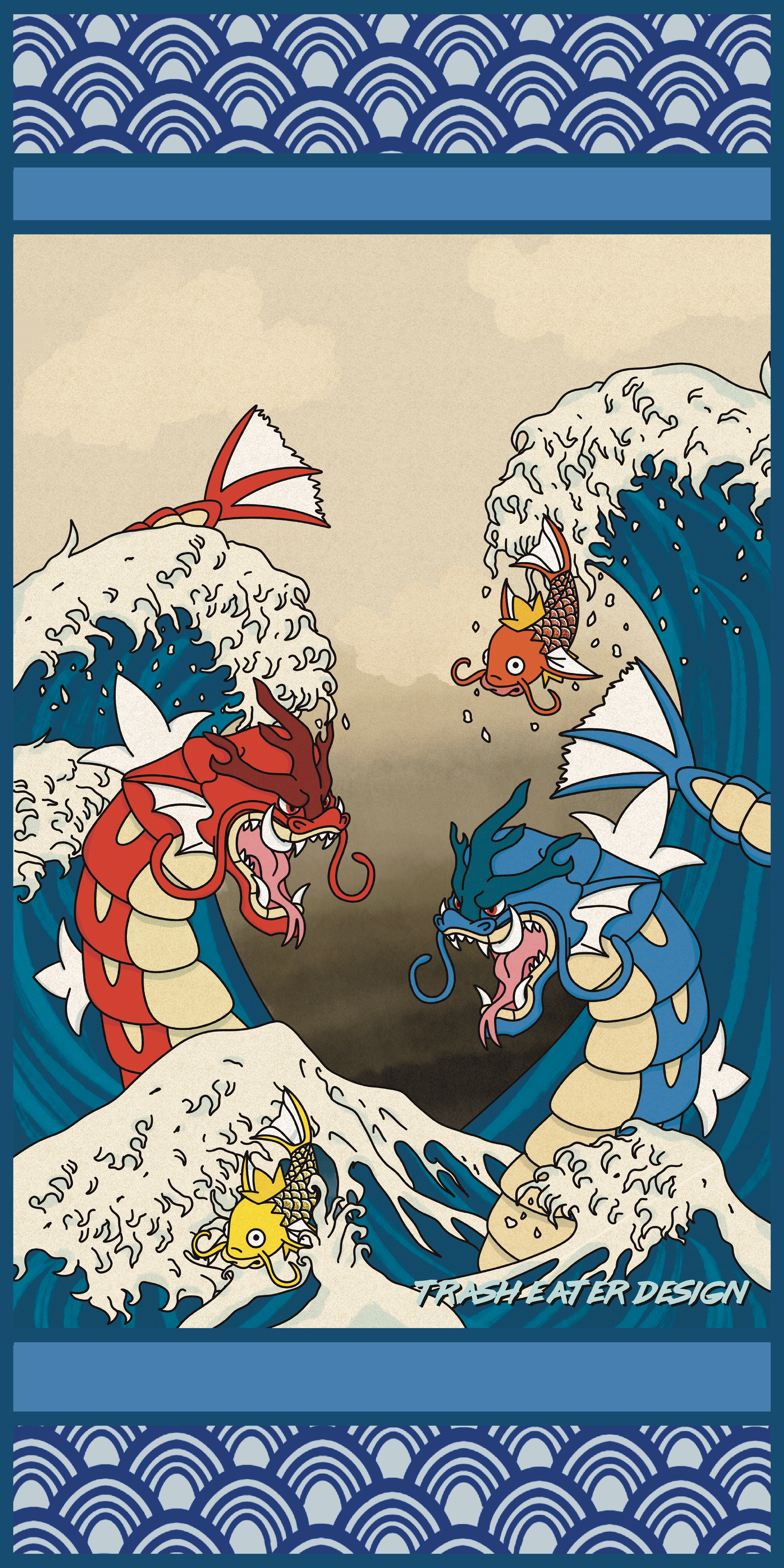 PRE-ORDER Gyarados Beach Towel