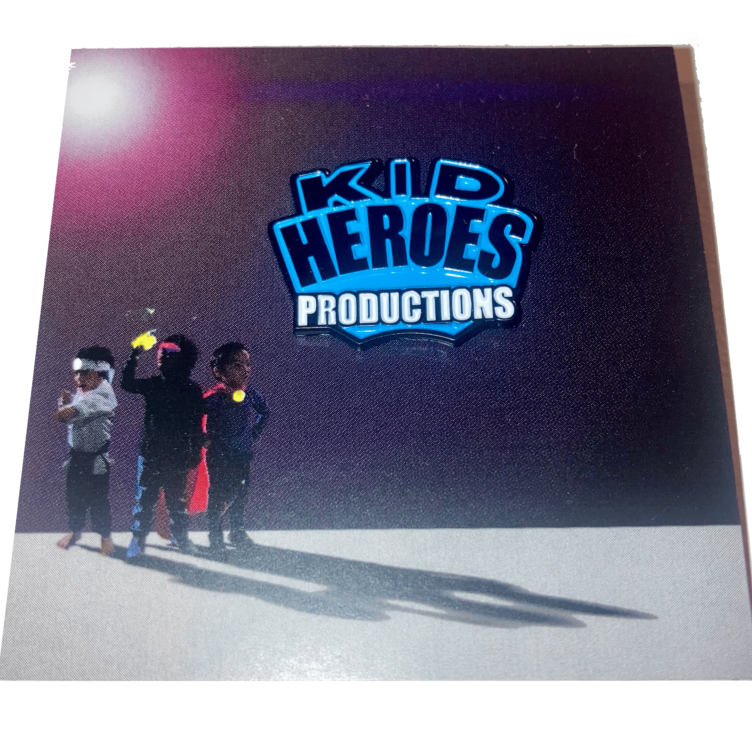 KID HEROES PRODUCTIONS Logo 1" Enamel Pin