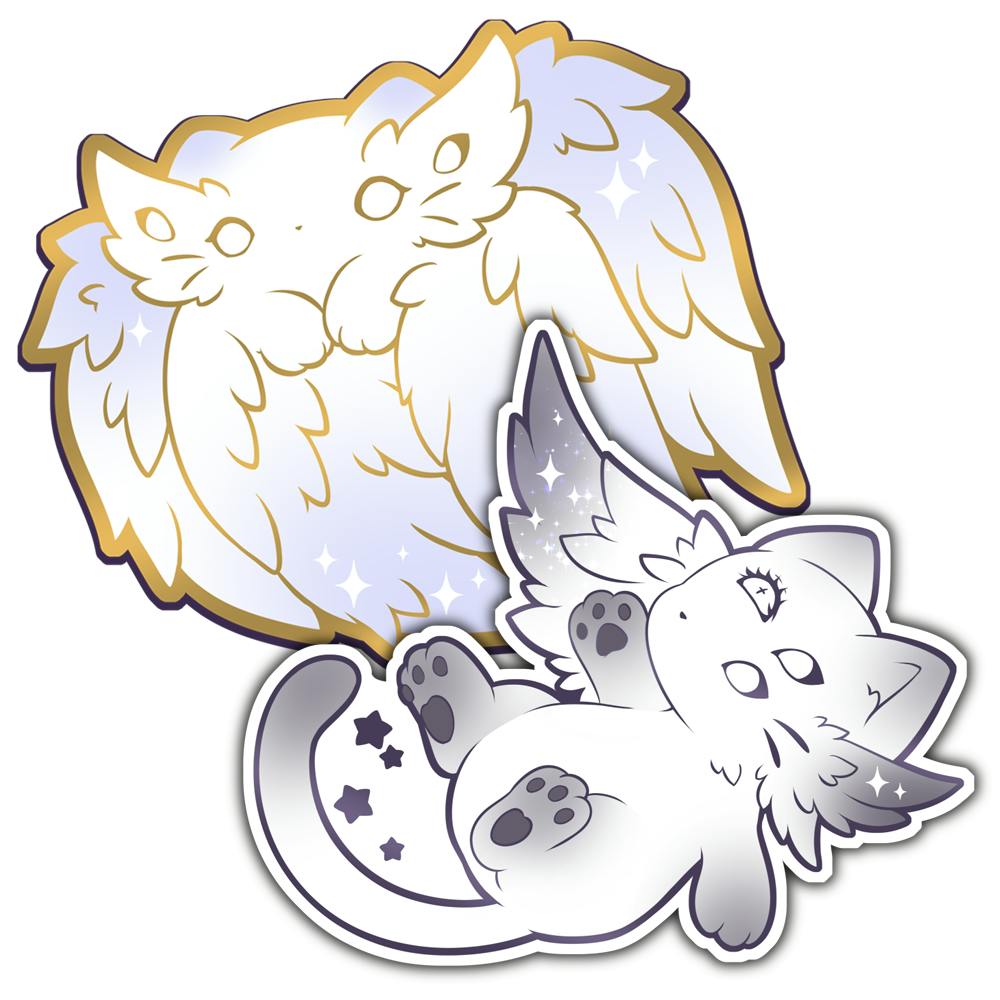 Mini Pin & Sticker ☾₊‧⁺˖⋆