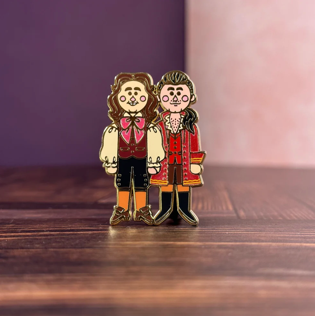 Lefou + Gaston Pin