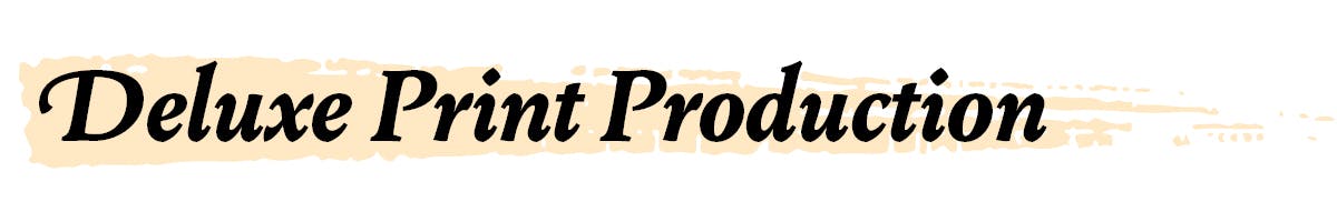 Header, Deluxe Print Production