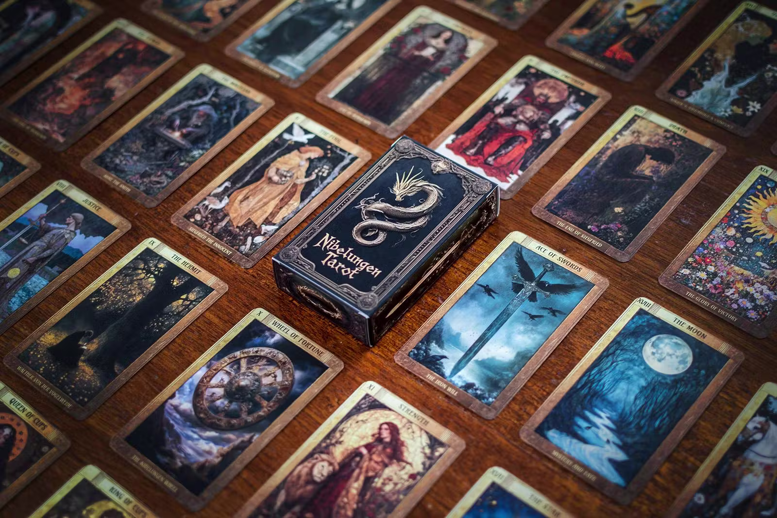 The Nibelungen Tarot – A Mythic Art Nouveau Deck