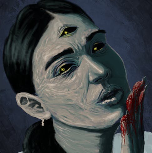 Digital illustration - unsubtle