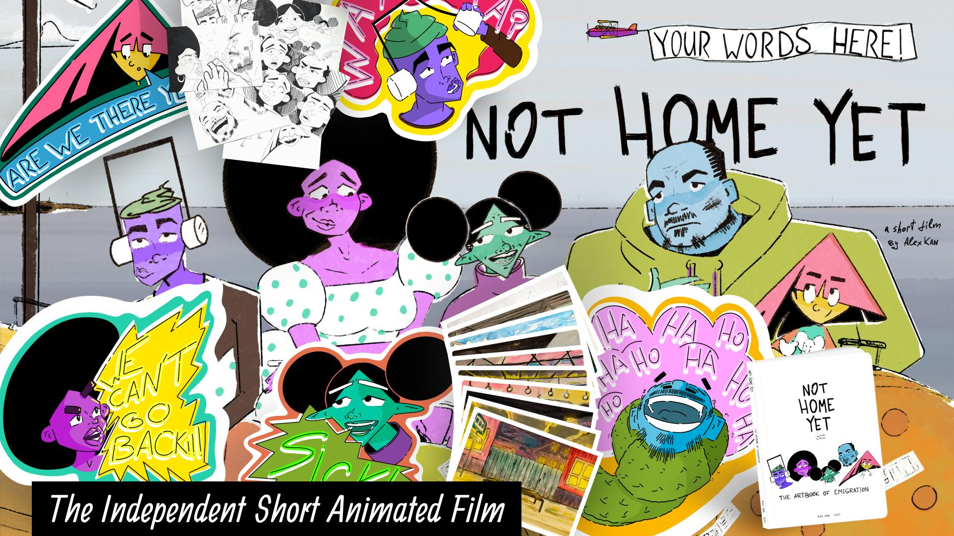 Not Home Yet Short Animated Film BackerKit