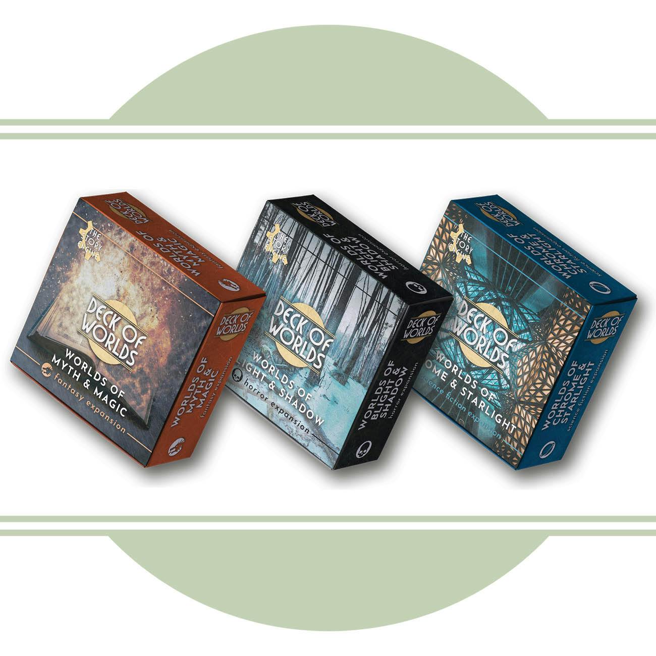 Deck of Worlds Genre Worldbuilding Expansion Set