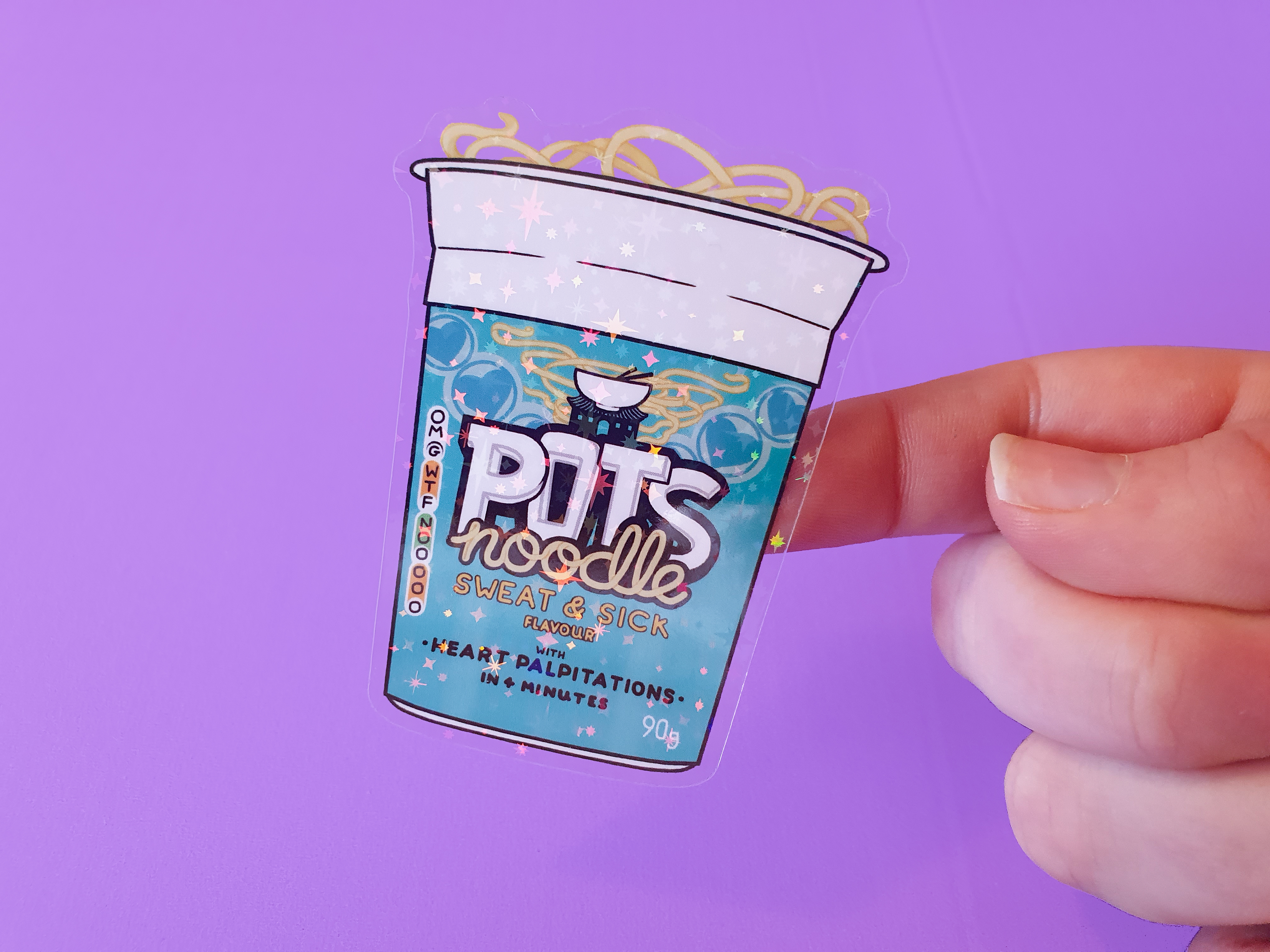 POTS Noodle sticker