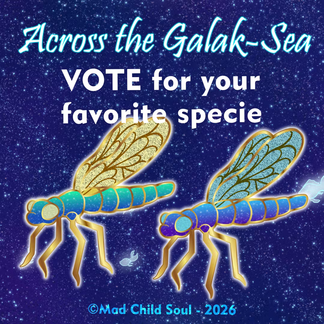 1. Star Lagoon (Teal/Yellow wings)