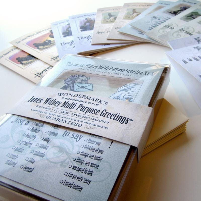 CARDS: Set of 12 Multi-Purpose Greeting Cards