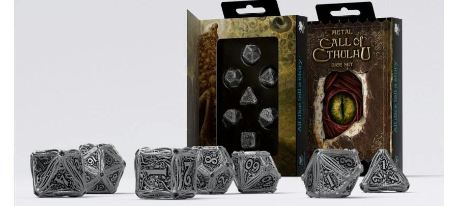 Call of Cthulhu Metal Dice Set (Q Workshop)