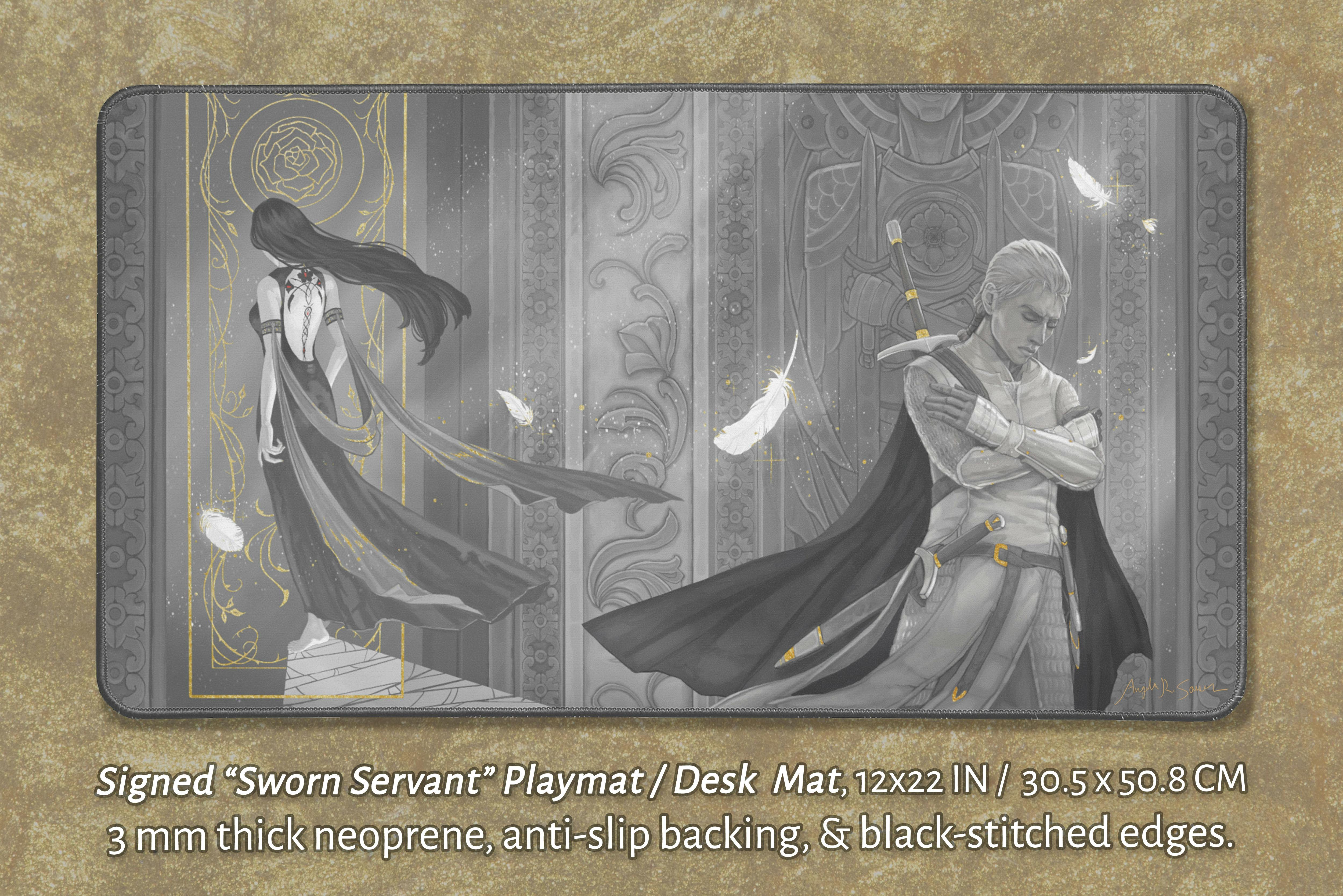"Sworn Servant" Playmat