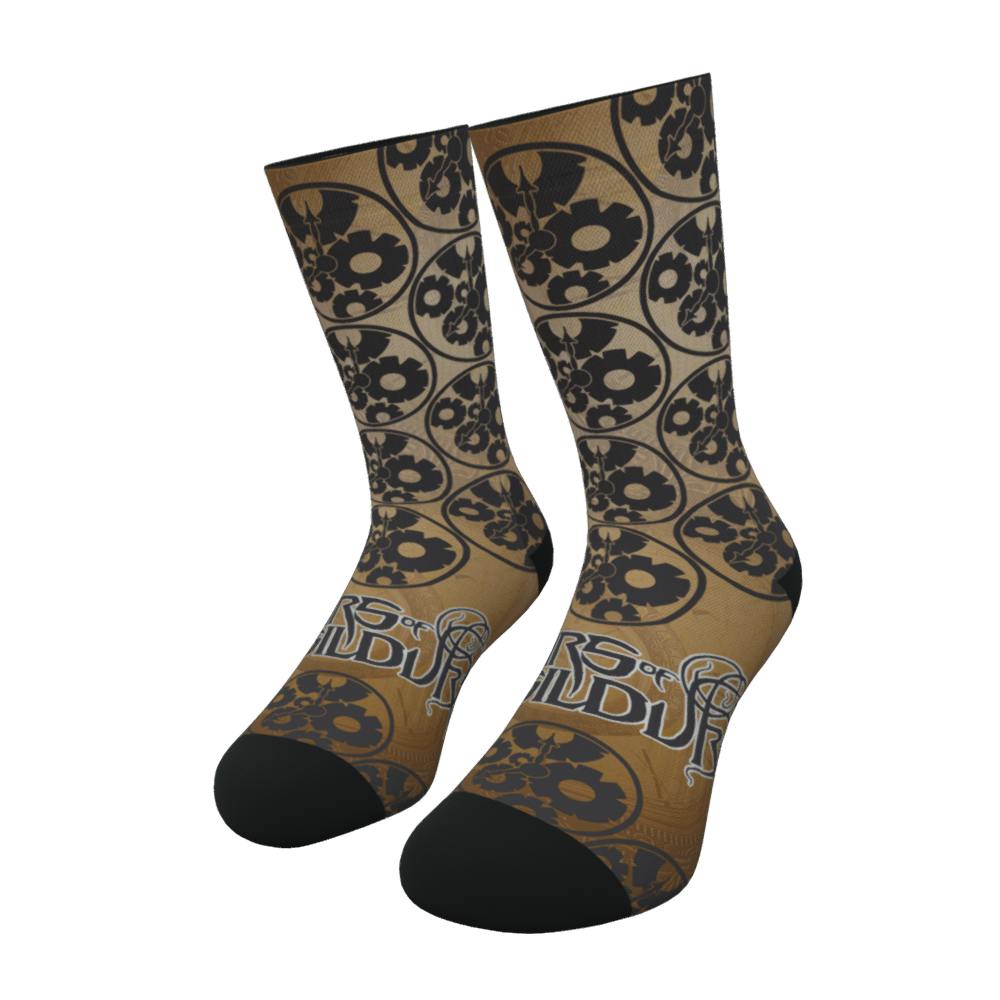SOCKS: Heirs Gears Brown