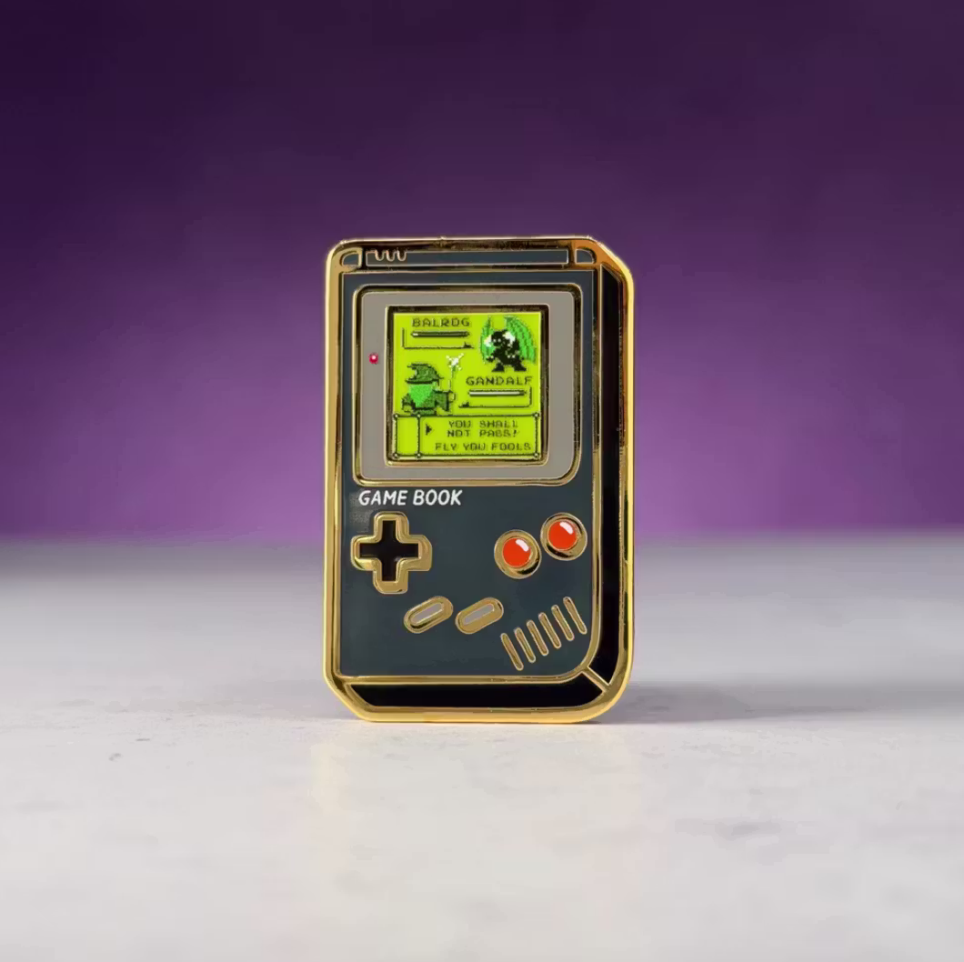 Wizard Battle GameBook Pin