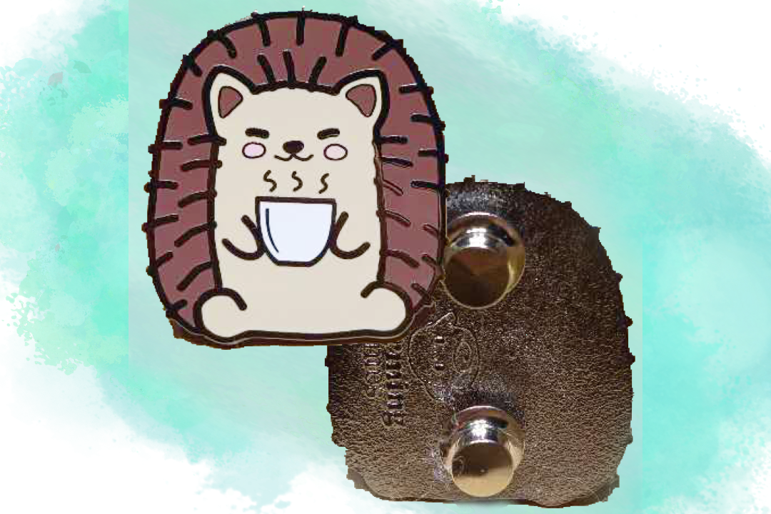 Hedgehog Pin