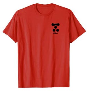 Mori samurai clan mon/sashimono t-shirt