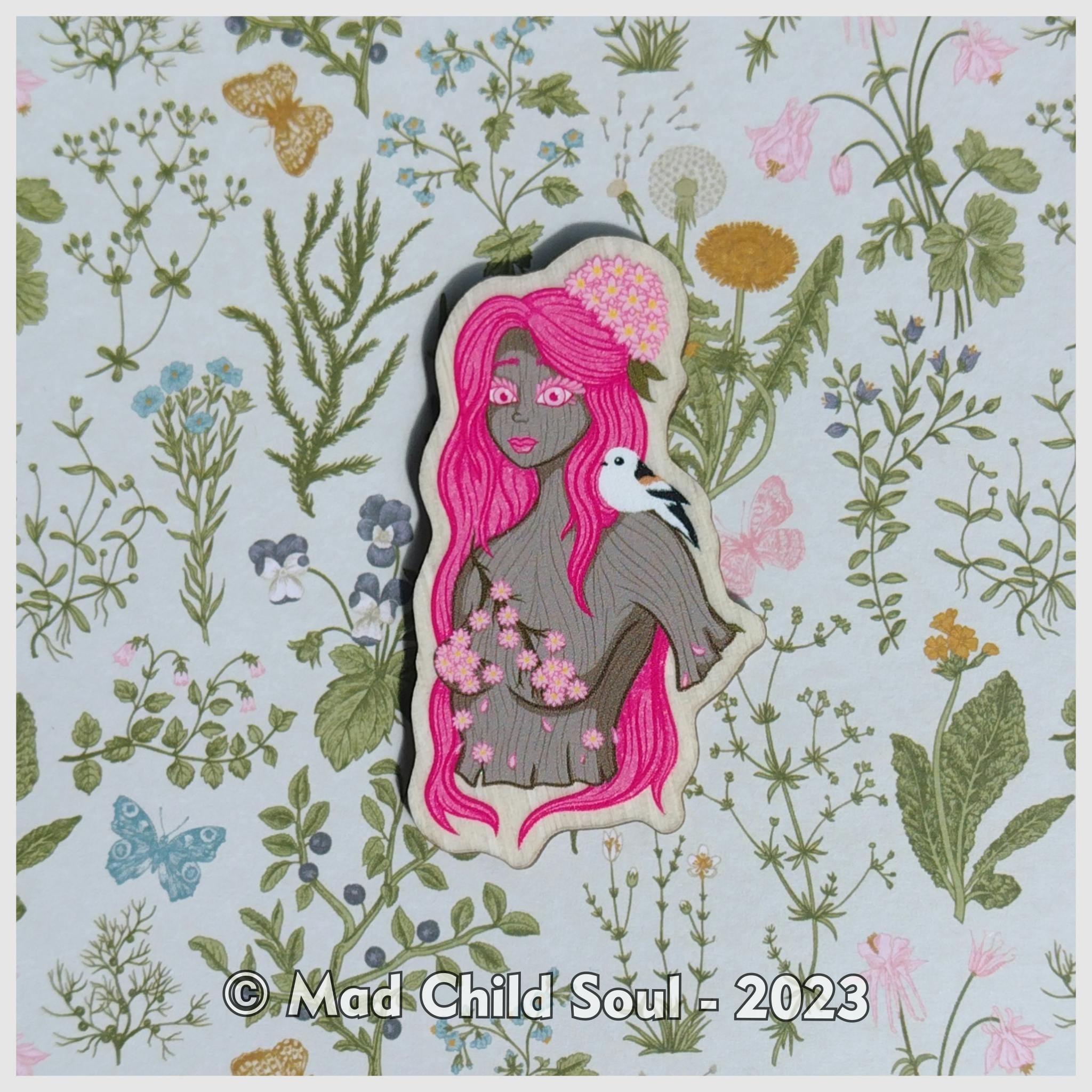 1x PIN : Spring Dryad