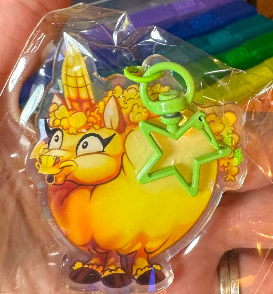 Holographic Acrylic Keychain