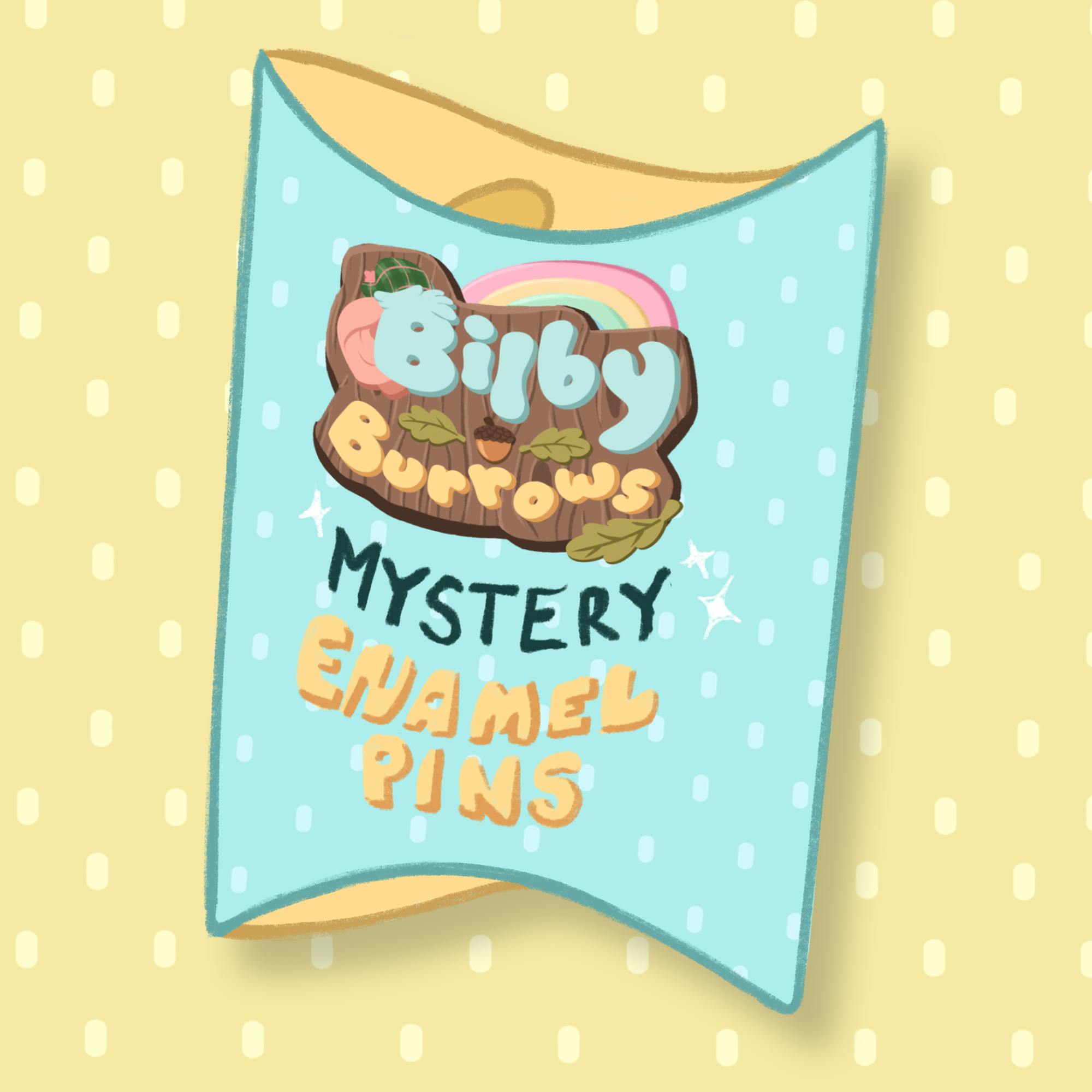 One Mystery Enamel Pin