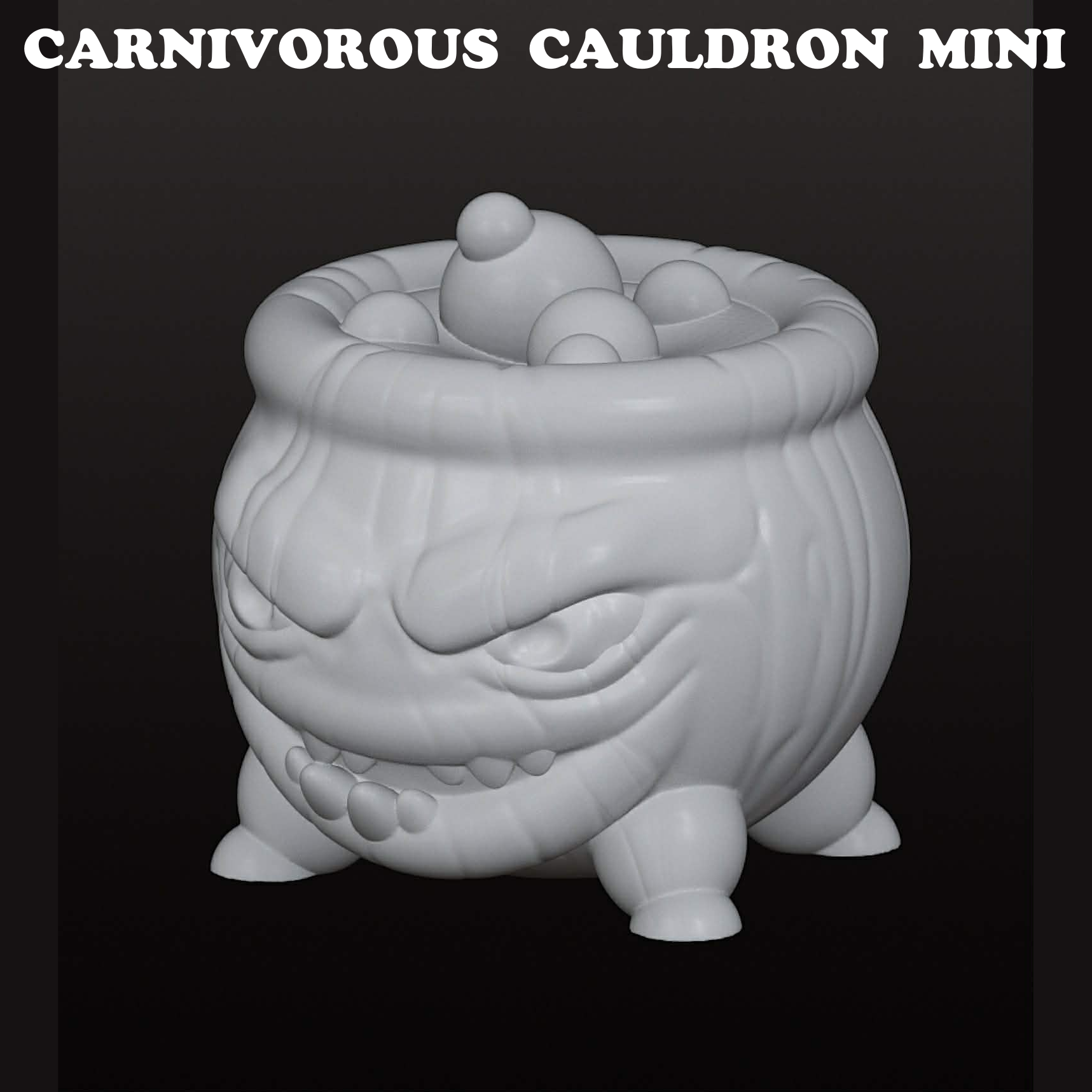 Carnivorous Cauldron Miniature