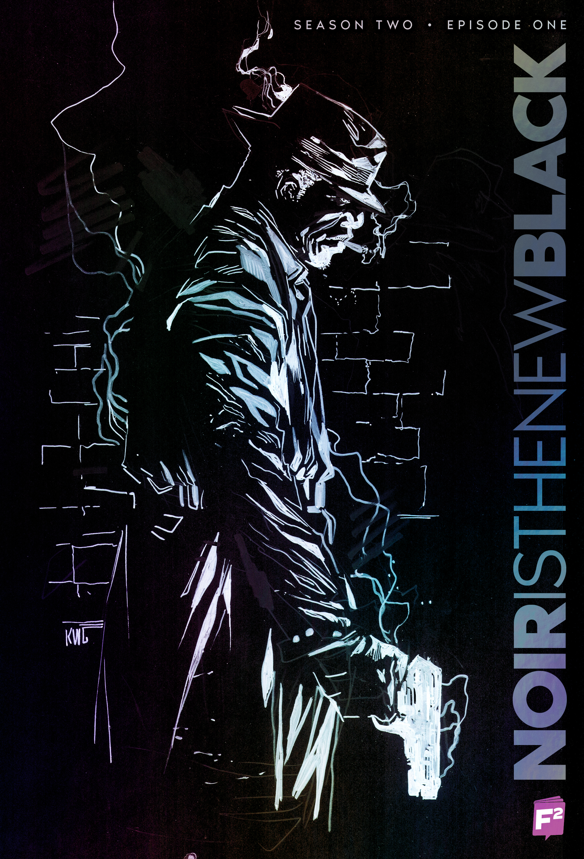 NOIR IS THE NEW BLACK S02E01 HOLOFOIL COVER