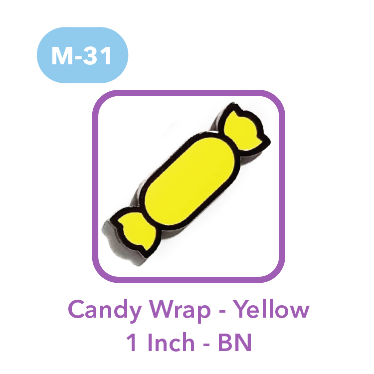 M-31 - Candy Wrap - Yellow
