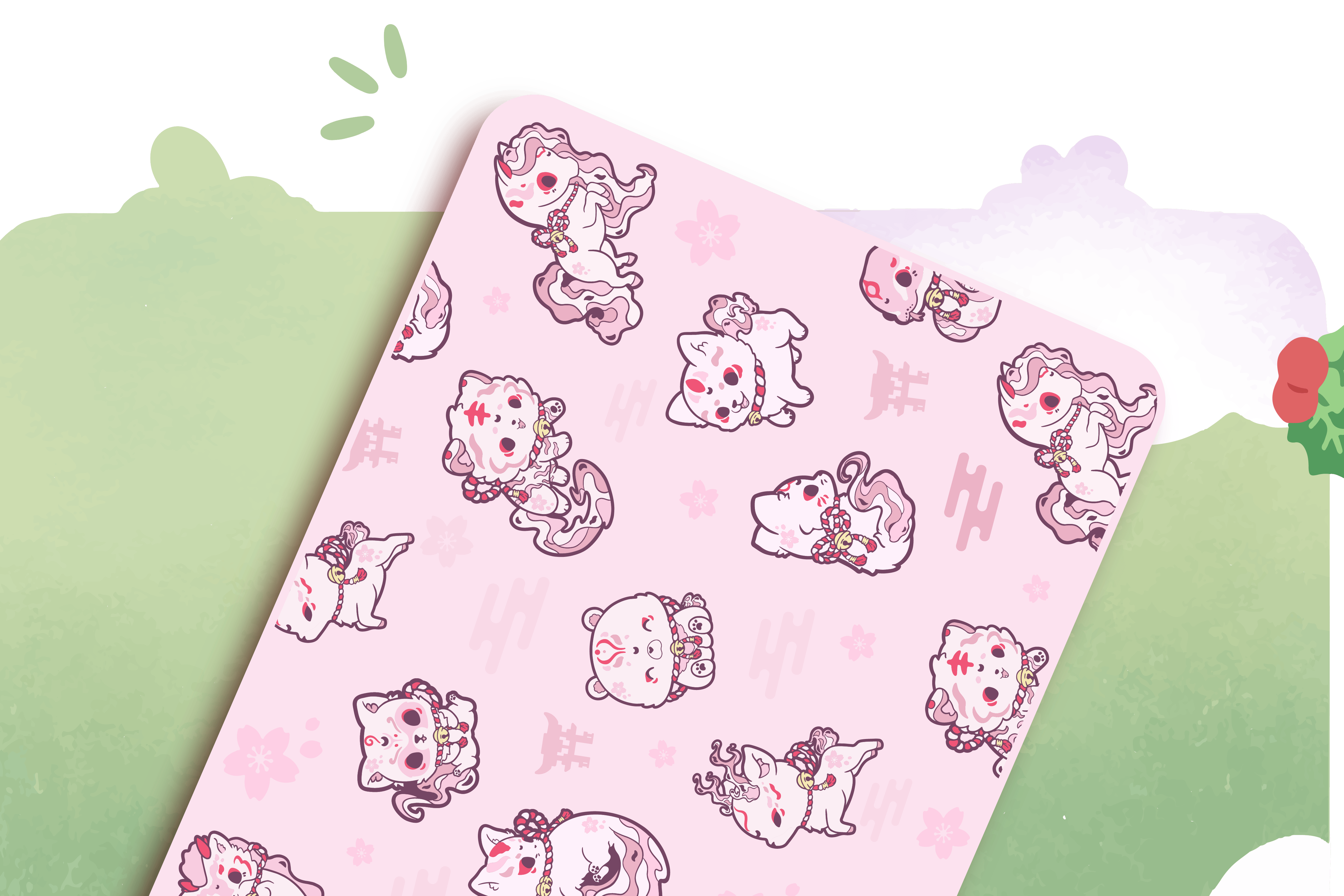 🖱️ 1 Premium Deskmat [Pattern]