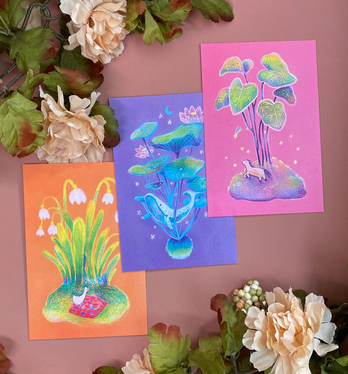 A Perfect Place Postcard set